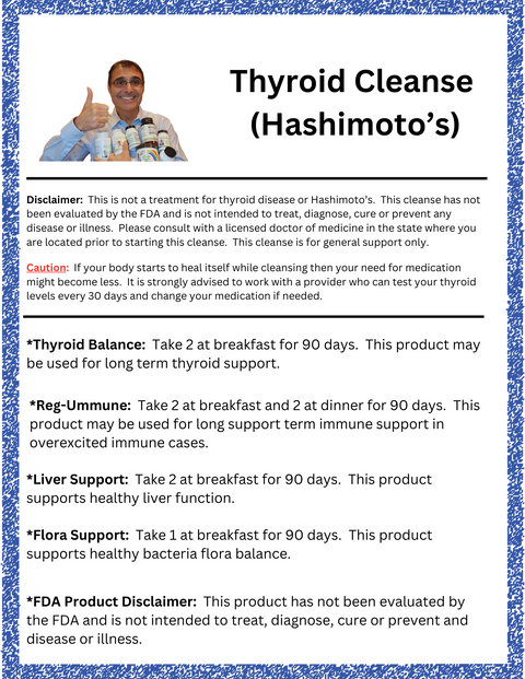Thyroid Cleanse (Hashimoto’s) - Guide