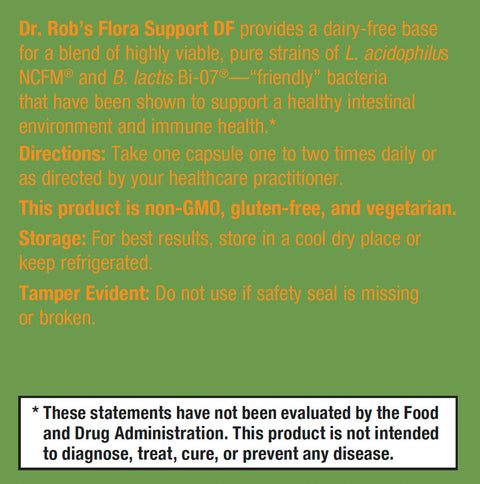 Dr. Rob’s Flora Support DF